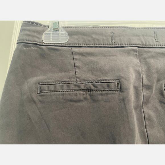LILA RYAN Women's ZURI Tapered Mid-Rise Trousers Chinos in Steel Grey Size 0 NEW - Picture 7 of 13